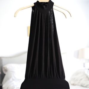 completely backless party top